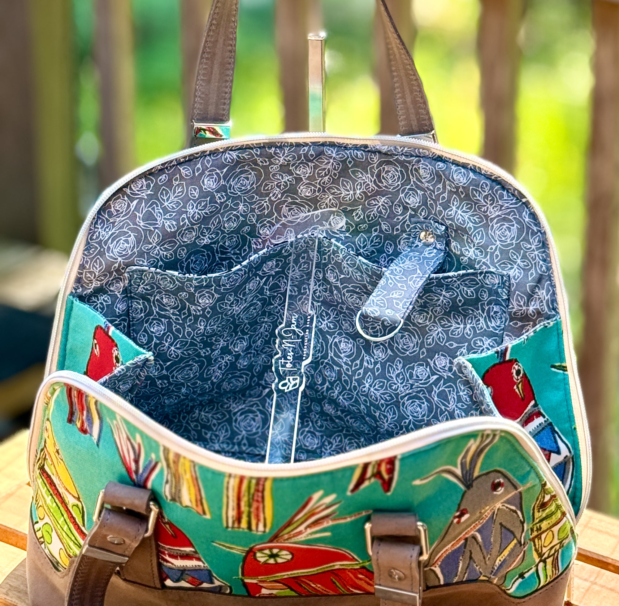 Boronia Bowler Bag, leather or cork