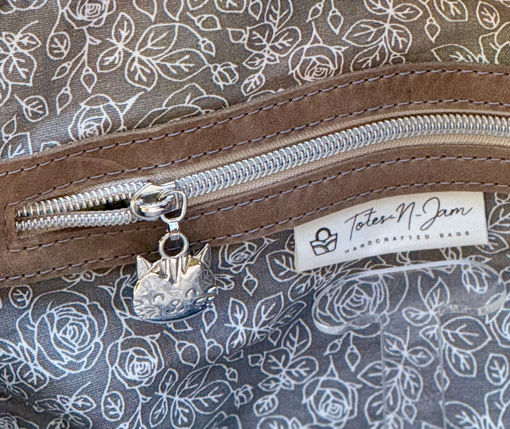 Boronia Bowler Bag, leather or cork