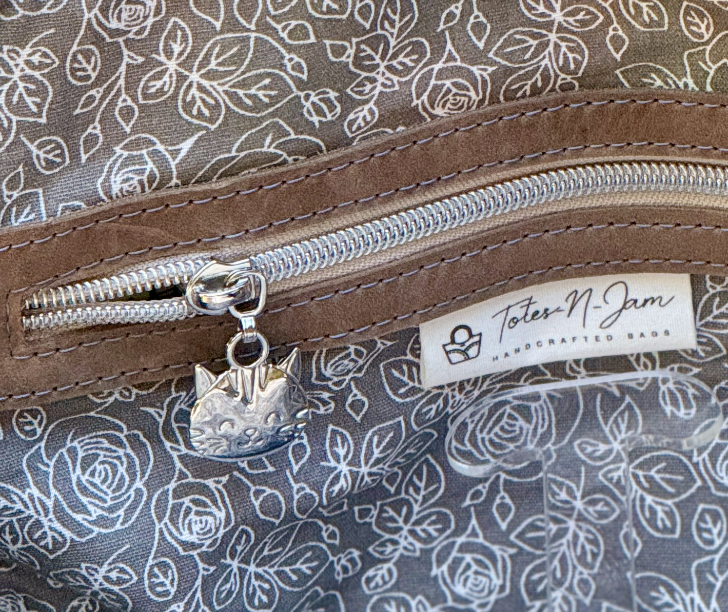 Boronia Bowler Bag, leather or cork