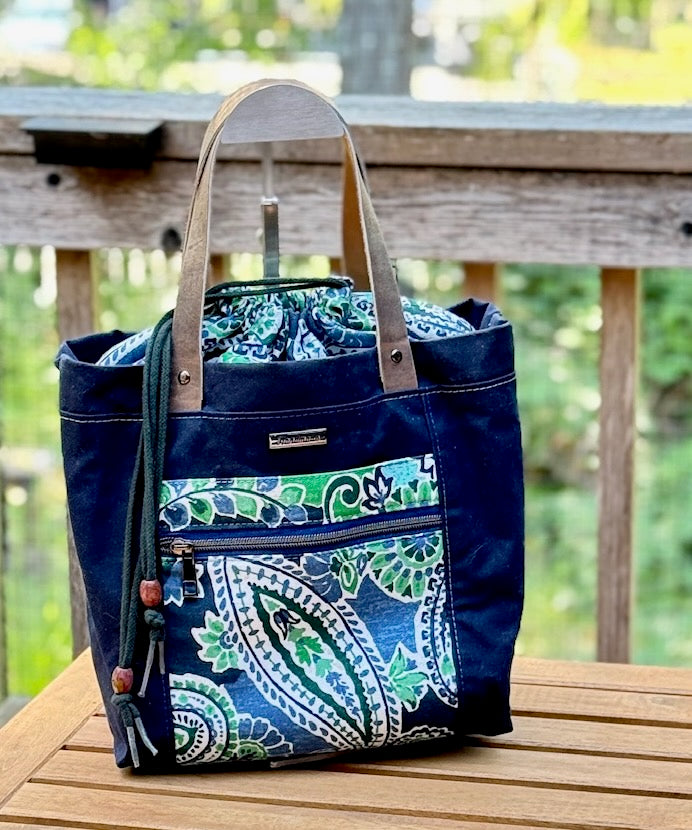 Modified Firefly Tote, waxed canvas
