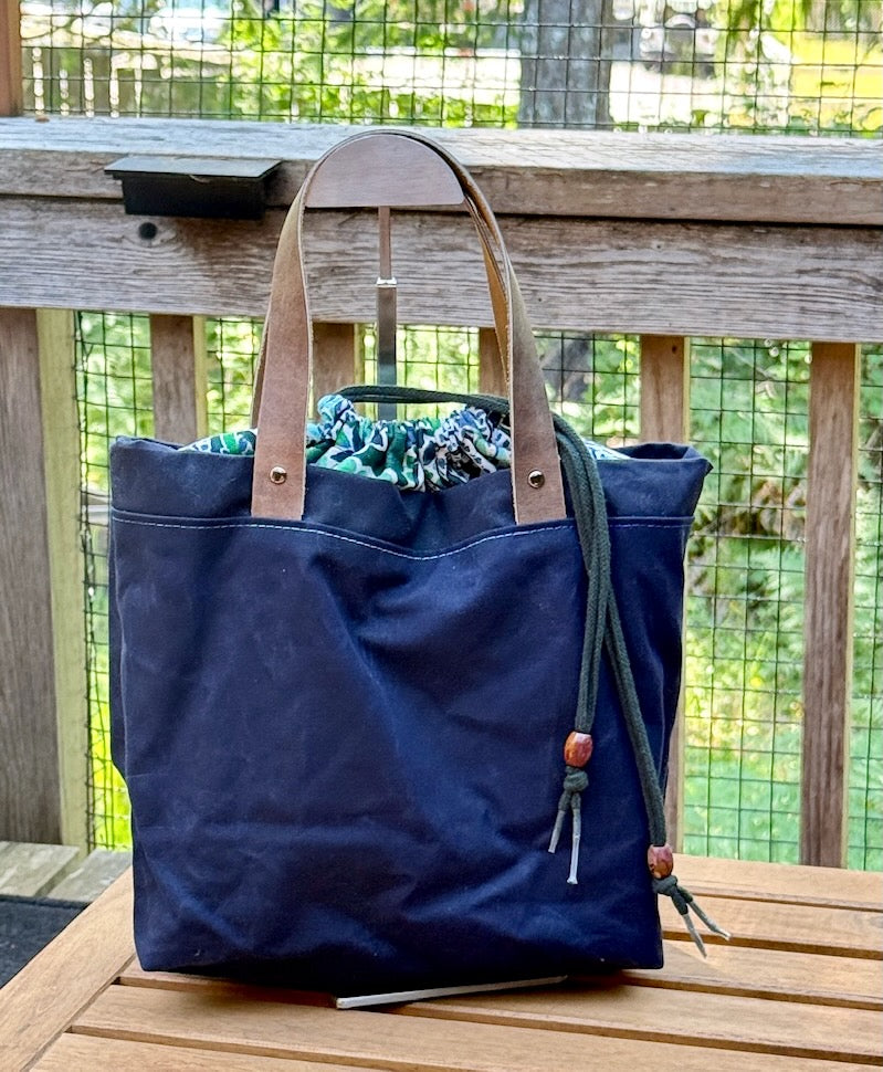 Modified Firefly Tote, waxed canvas