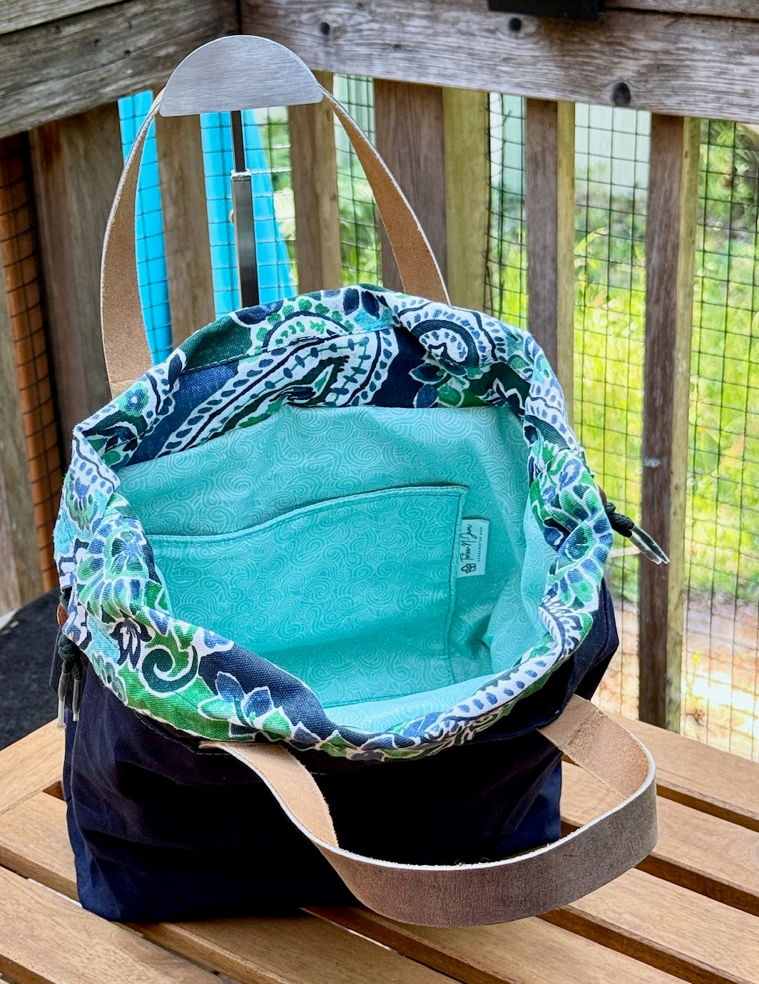 Modified Firefly Tote, waxed canvas