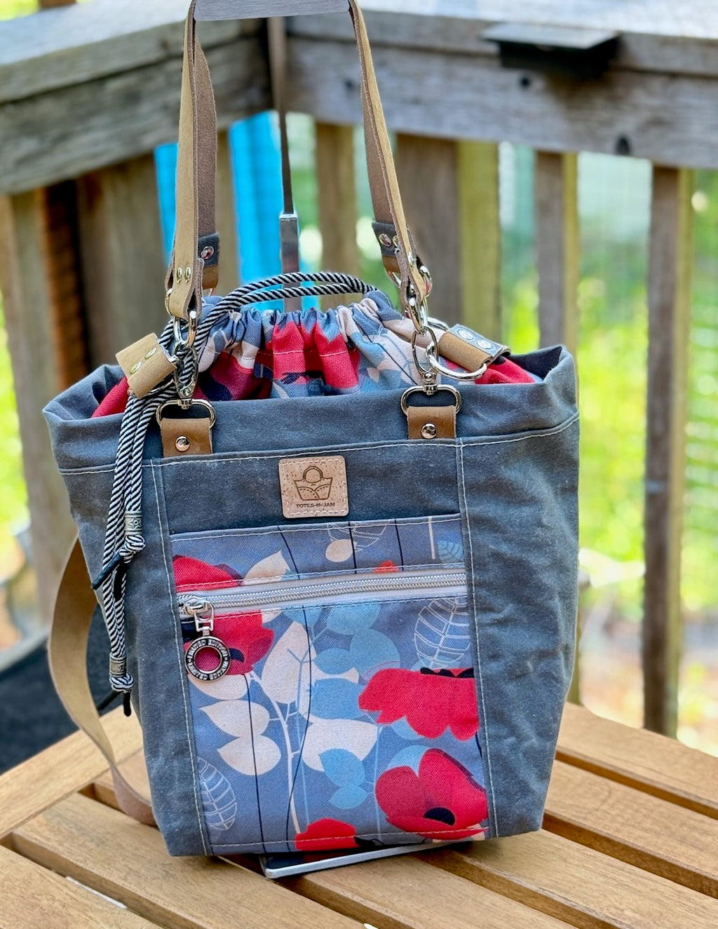 Modified Firefly Tote, waxed canvas