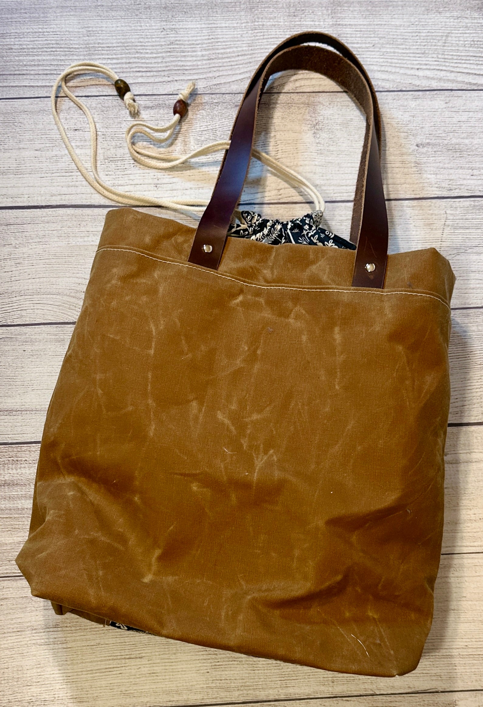 Waxed Canvas Firefly Tote